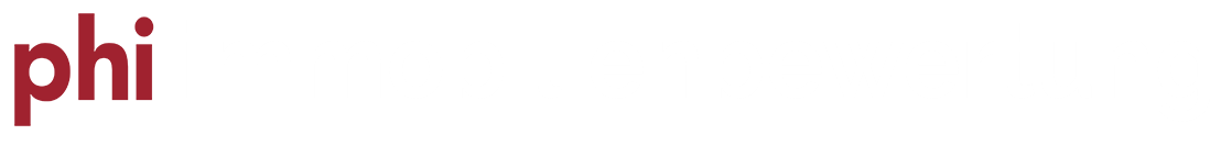 PHI Immobilienbewertung Logo weiß